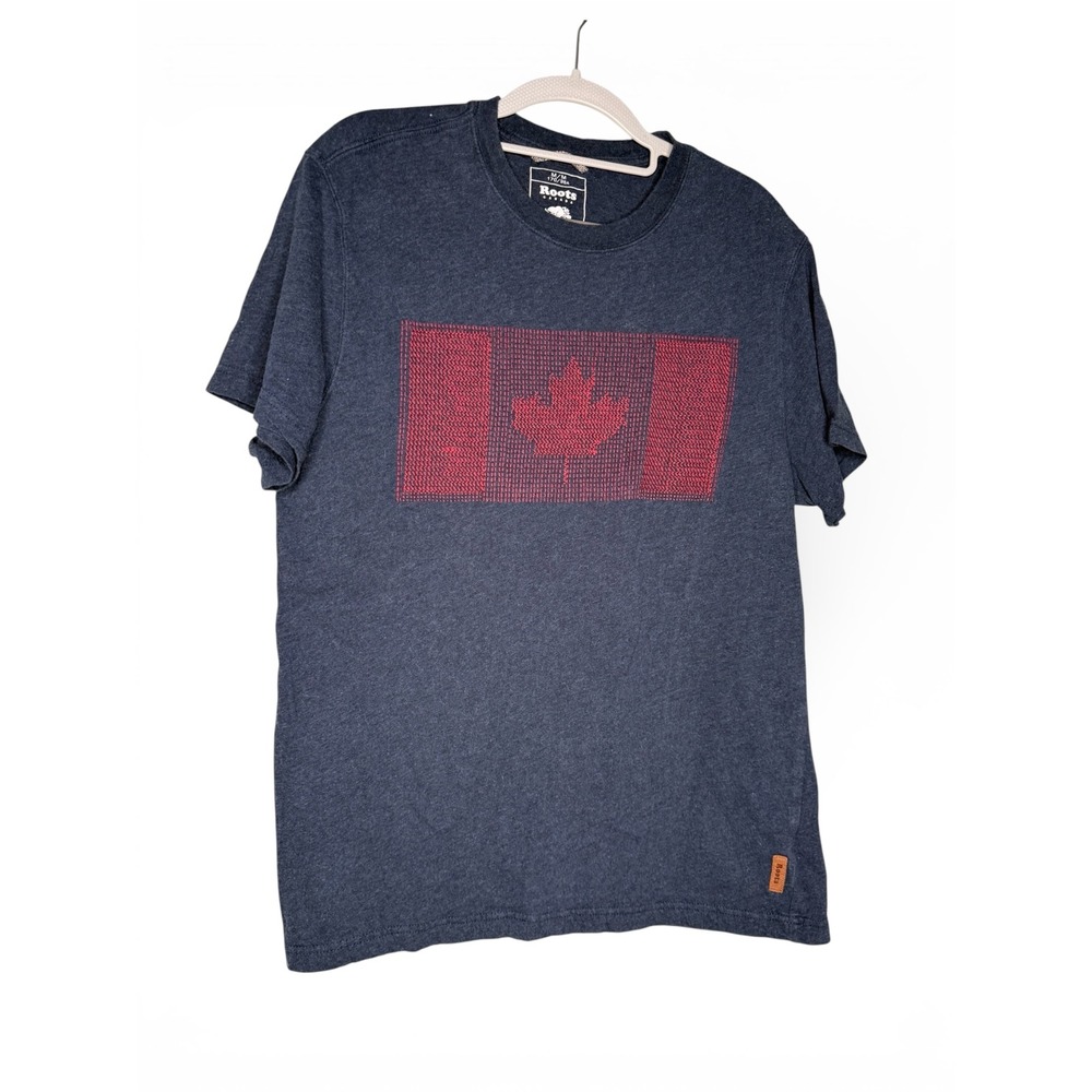Roots graphic navy blue‎ t-shirt